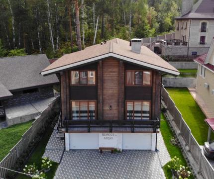 Дом из клееного бруса Новосибирская область – строительство под ключ по выгодной цене в  | Кадрин